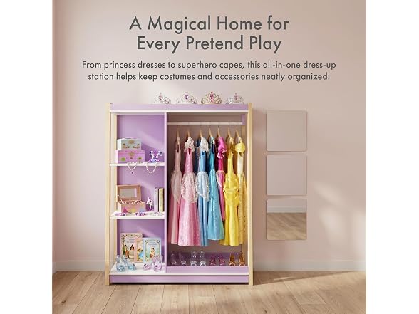Humble Crew Kids Dress Up Closet Mirror
