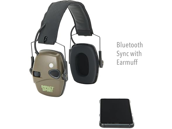 Honeywell Ademco  BT 5.0 Electronic Earmuff