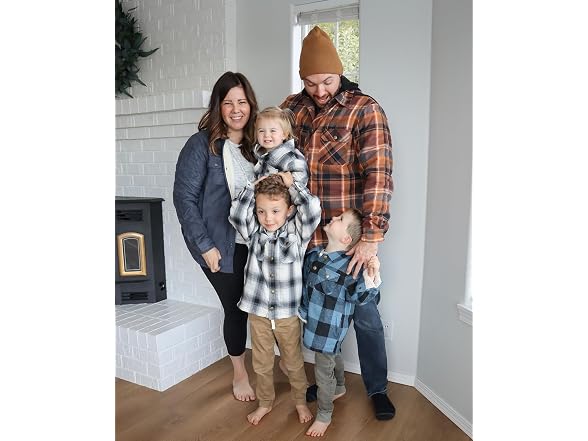 Zenthace Boys (L) Flannel Shirt Jacket
