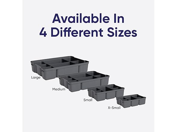 Superio Storage Container Organizing Tray