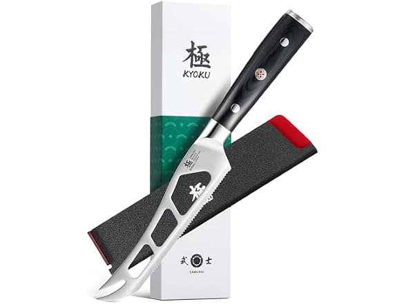 KYOKU 5" Serrated Cheese Knife