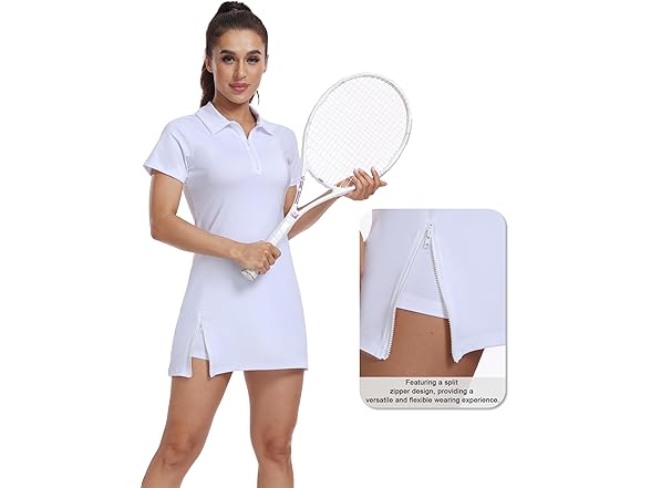 Fkeep Women Golf Dress Tennis Dresses Short Dress