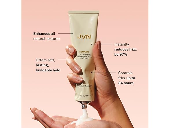 JVN No Heat Complete Air Dry Cream 2 Fl