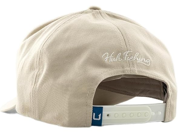 HUK Women's Anti-Glare Snapback Fishing Hat, Oyster Grey