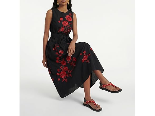 Molozoey Red Rope flats sandals