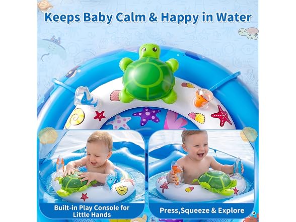 VAULOOM Inflatable Baby Pool Float