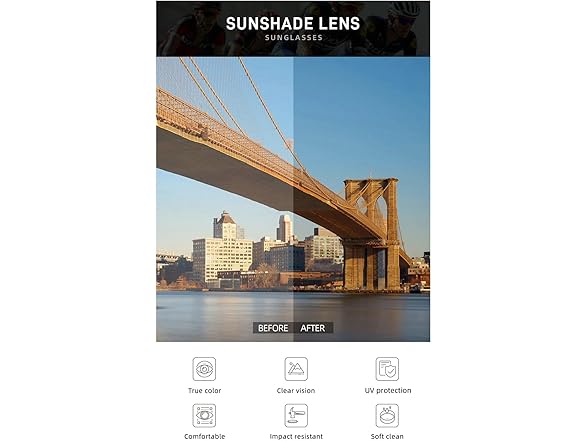 GEUSSKISR Youth Sunglasses UV400