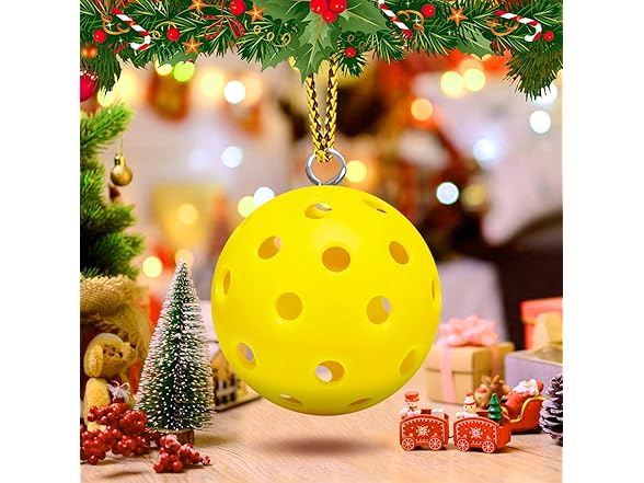 Pickleball Ornament for Christmas Tree