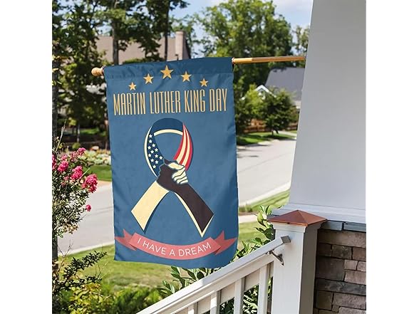 MLK I Have A Dream Garden Flag 12x18