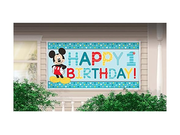 Mickey's Fun to Be One Giant Banner