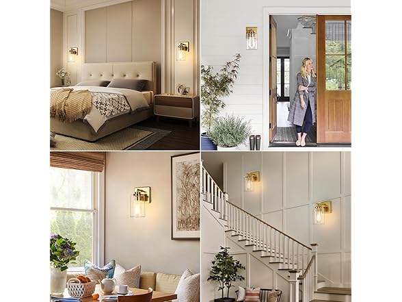 VerRon Wall Sconces, Bathroom Light Fixtures