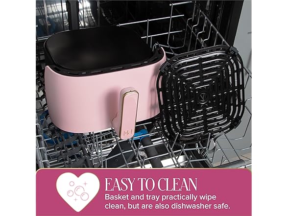 Paris Hilton Air Fryer, Large 6-Quart Capacity