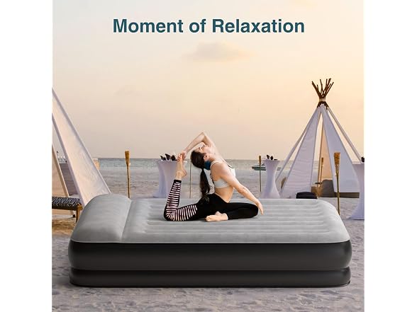 Ezyrest Queen Air Mattress w/ Pump