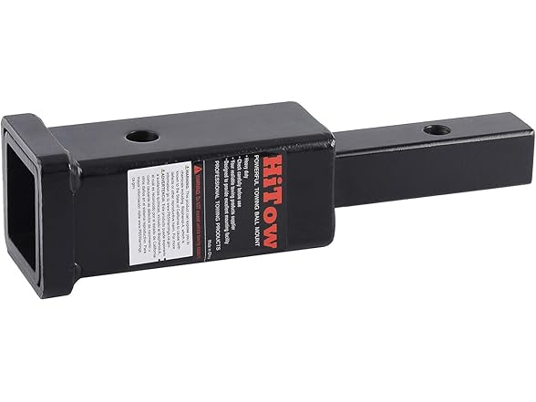 HITOWMFG 1-1/4 inches to 2 inches Hitch Adapter