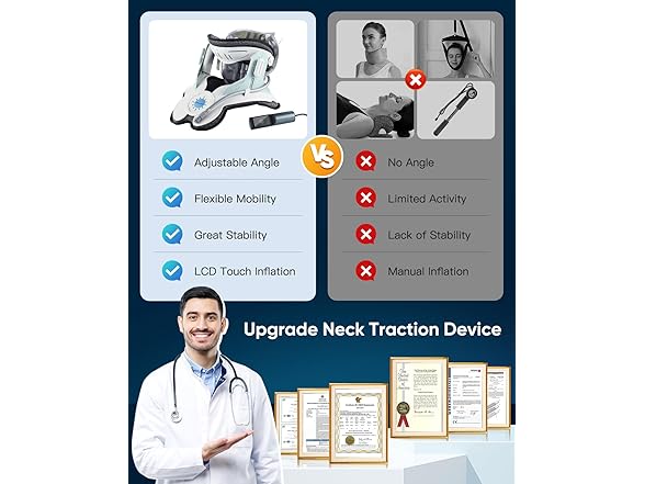 Hybodies Cervical Neck Traction Device