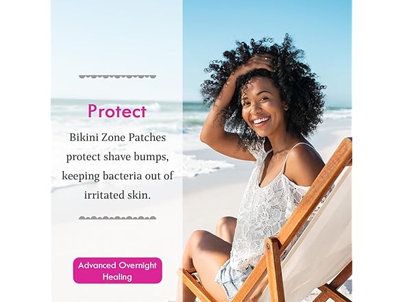 Bikini Zone Ingrown Hair Patches