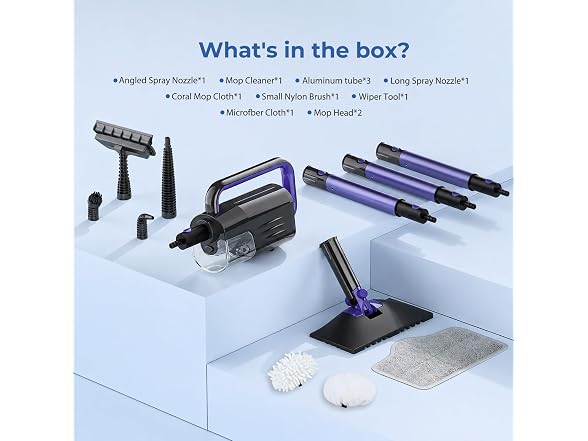 SQKMYSU 6-in-1 Steam Mop
