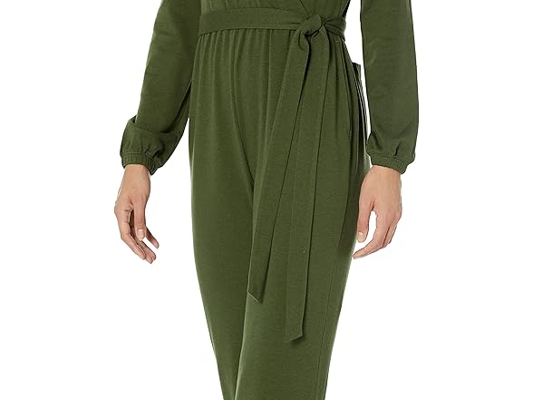 Amazon Essentials Women Knit Surplice Jumpsuit