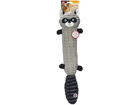 SPOT Skinneeez Stretch and Squeak Dog Toy