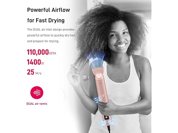 MESCOMB Professional Air Styling & Drying System