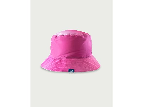 HUK Kids Reversible Bucket Hat, White, One Size