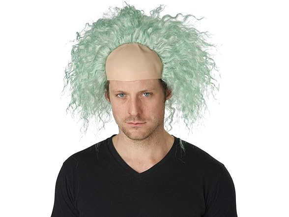 Obnoxious Ghost Bald Cap Costume