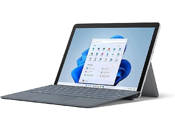 Microsoft Surface Go 2 10.5" 2-in-1 Tablet with 4G LTE Advanced, Intel Core m3 8100Y 1.1GHz, 8GB RAM, 256GB SSD, Windows 10 Pro, Silver (Open Box)