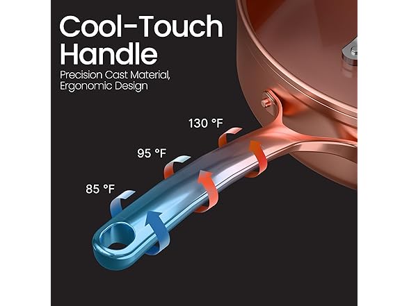 Bakken 12-Piece Aluminum Cookware Set- Pink