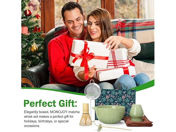 MONOJOY Matcha Whisk Set