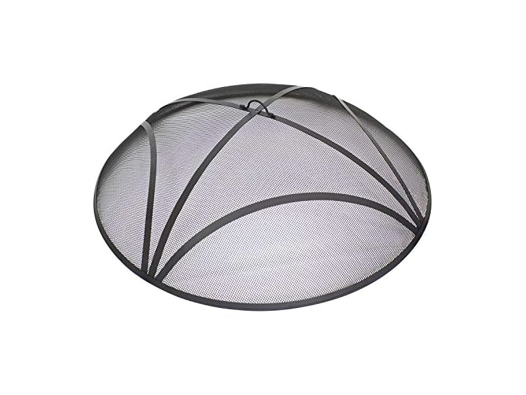 Sunnydaze Decor NB-913 40 In Black Steel Mesh Spark Screen 