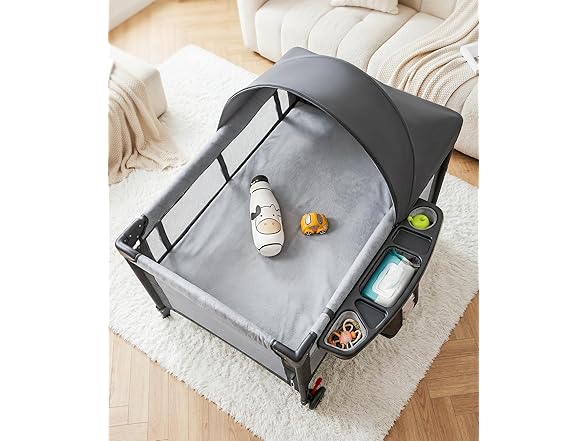YoYiCuna 4 in 1 Baby Bassinet Bedside Crib