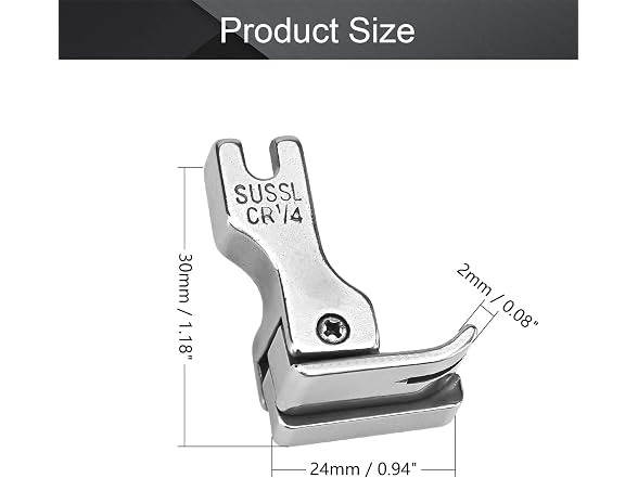 Othmro 1Pcs Industrial Sewing Machines CR Right Side Edge