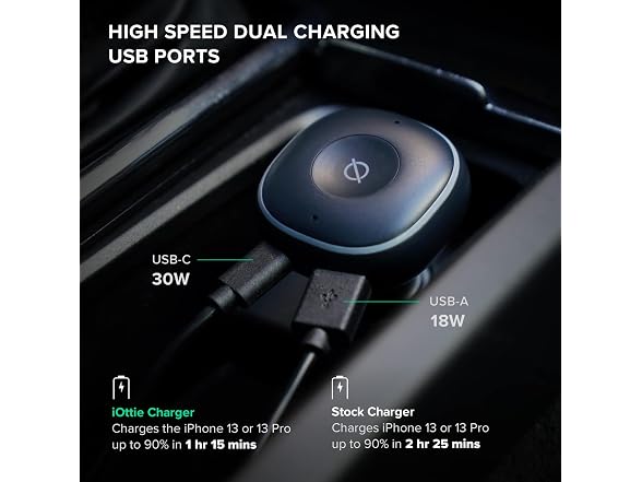 iOttie Aivo Boost Alexa-Built In Car Charger