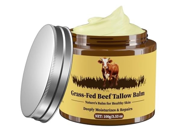Grass Fed Beef Tallow Moisturizing Balm