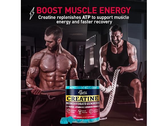 Creatine Gummies for Women & Men