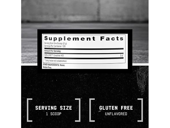 Beyond Raw Creatine HCl Powder120 Servings