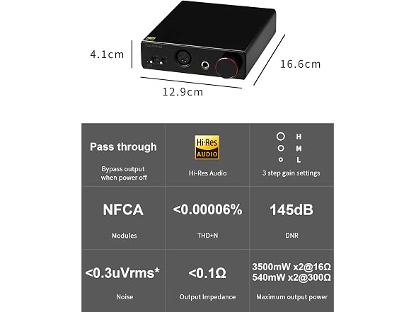 TOPPING L50 NFCA Headphone Amp SE/BAL