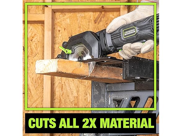 Genesis Mini Circular Saw 4.0 Amp 4-1/2"