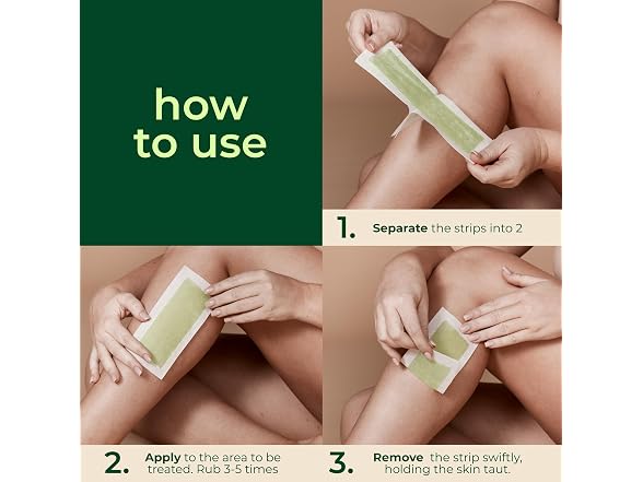 NAD S Nads Hair Removal Facial Strips 24 Count