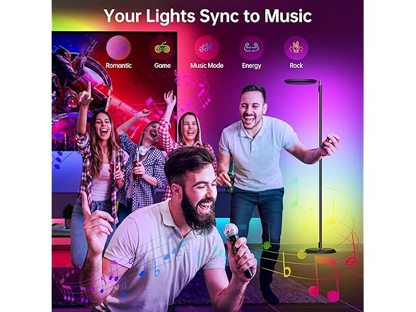 SMAVISTA LED Smart Floor Lamp