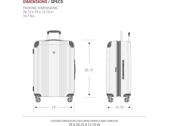 SwissGear 7786 Hardside Expandable