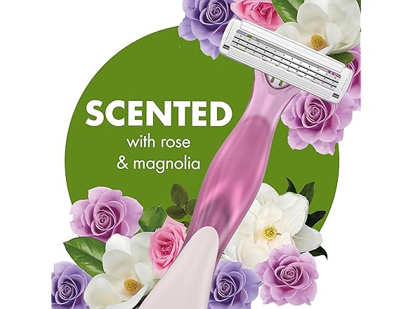 BIC Soleil Escape Scented Women's Disposable Razors, 3 Blades