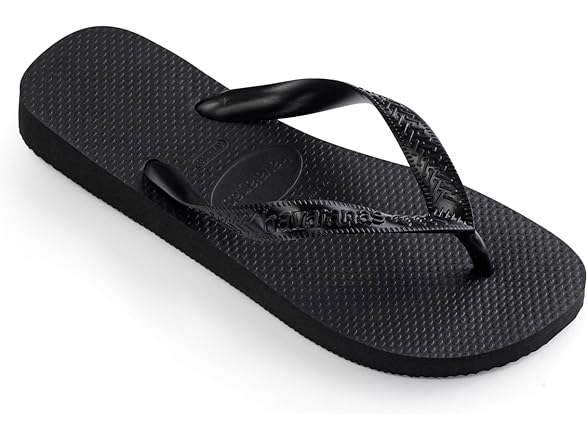 Havaianas Top Men's Slippers, Black,9/10