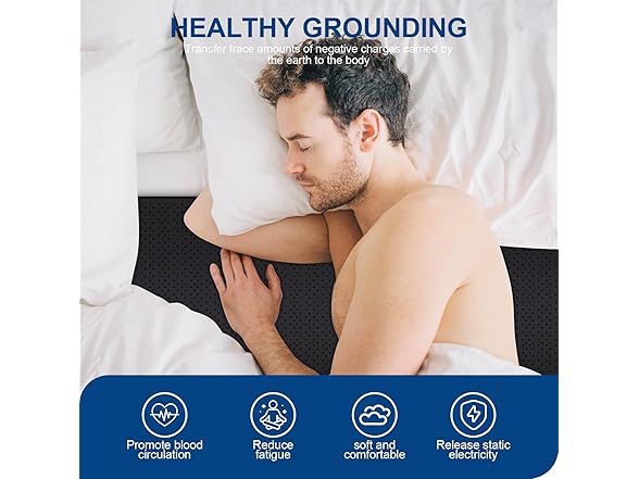 Safotad Grounding Mat for Bed