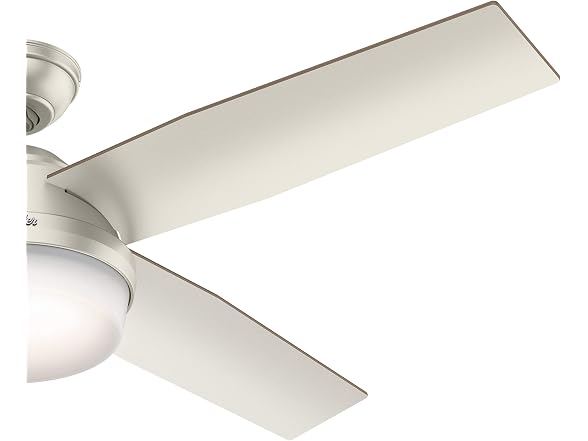 Hunter Fan 52" Contemporary Matte Nickel I/O