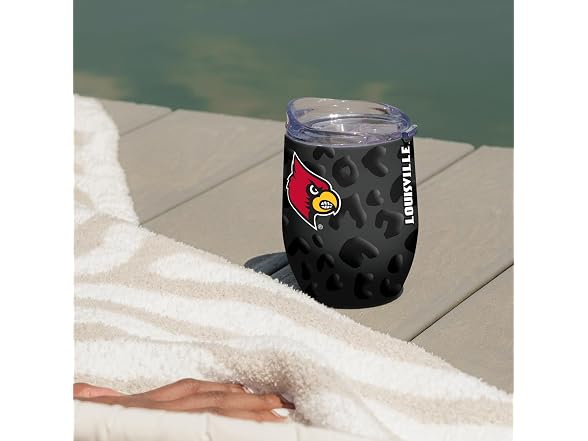 Logo Brands NCAA Louisville Tumbler