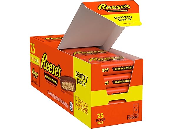 Reeses PB Cups Snack Size Pantry 13.75oz
