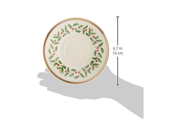 Lenox Holiday Tea Saucer