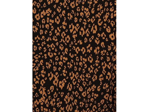 Adrianna Papell Ruffle Top Leopard (2X)