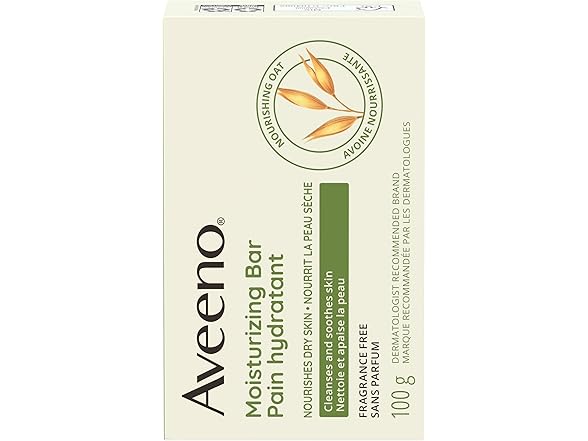 Aveeno Moisturizing Bar Dry Skin 3.5oz